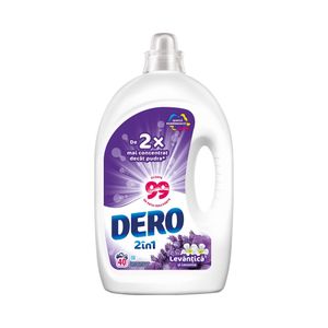 Detergent lichid de rufe automat cu lavanda Dero 2in1, 2 l