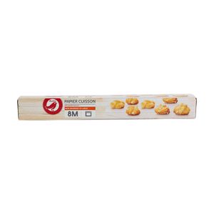Hartie pentru copt rola Auchan, 8 m x 36 cm