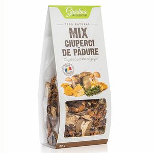 Mix ciuperci uscate Gradina Padurii, 50 g