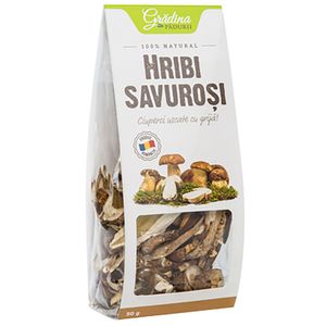 Ciuperci hribi uscati Gradina Padurii, 50 g