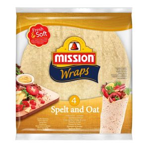 Wraps grau spelta si ovaz Mission, 245 g