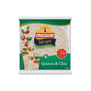 Lipie cu quinoa si chia Mission, 370 g