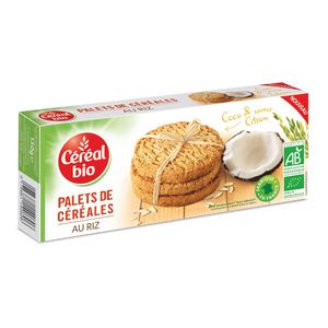 Paleuri cu orez, cocos si lamaie Cereal Bio, 130 g
