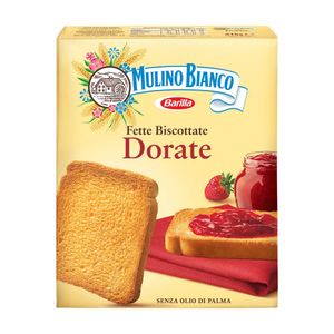 Paine crocanta Fette Biscotate le Dorate Mulino Bianco, 315 g