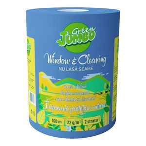 Prosop pentru curatenie Green Jumbo 100 m, 2 straturi