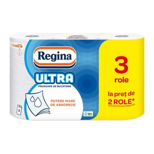 Prosoape de hartie Regina Ultra 3 role, 3 straturi