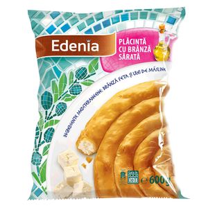 Placinta cu branza sarata Edenia, 600 g