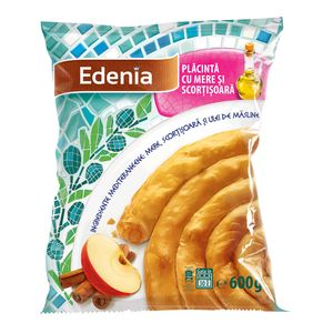 Placinta cu mere & scortisoara Edenia, 600 g