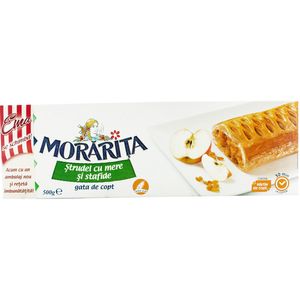 Strudel cu mere si stafide Morarita, 500 g