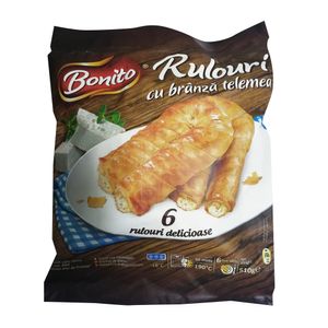 Rulouri cu branza telemea Bonito, 510 g