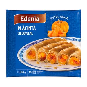 Placinta cu dovleac Edenia, 800 g