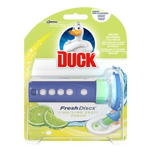 Odorizant pentru toaleta Duck Fresh Discs Lime, 36 ml