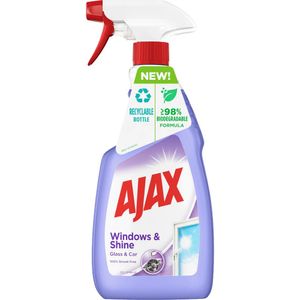 Detergent lichid pentru geamuri si masina Ajax Windows & Shine, 500 ml