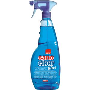 Detergent pentru geamuri Sano Clear Blue, 750 ml