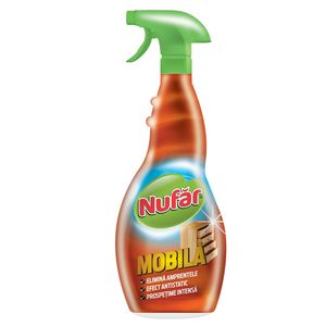 Solutie pentru curatat mobila Nufar, 350 ml