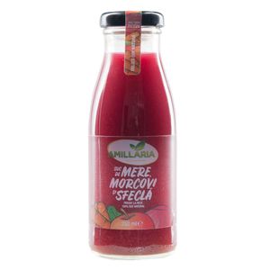 Suc natural de mere, sfecla si morcovi Amillaria, 0.25 l