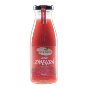 Suc natural de zmeura Amillaria, 0.25 l