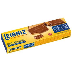 Biscuiti Leibniz choco cu glazura de ciocolata 125g