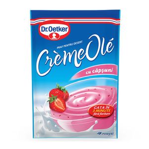 Praf pentru desert Dr. Oetker Creme Ole cu capsuni 75g