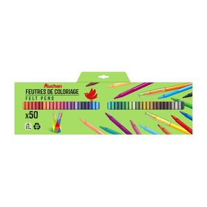 Set 50 Carioci Culori  Asortate - Eco - plastic Reciclat