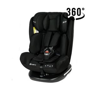 Scaun Auto Tweety BlackJeans cu Isofix rotativ 360 grade Crocodile 0 - 36 kg, baza neagra
