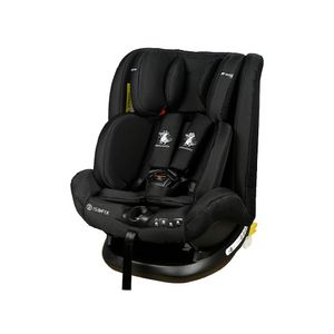 Scaun Auto Ruby Deluxe cu ISOFIX Crocodile 0 - 36 kg, pozitie somn 137 grade, negru