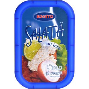 Salata icre de crap cu ceapa Bonito, 310 g