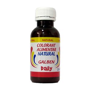 Colorant alimentar lichid Daily galben 25ml