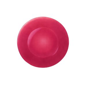 Platou din sticla Bormioli 31 cm, Inca soft cherry