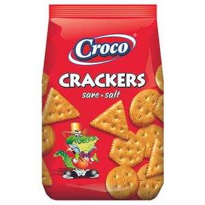 Croco Crackers cu sare 100 g