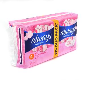 Absorbante Always Ultra Sensitive Normal, 20 bucati