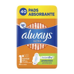 Absorbante Always Ultra Super, 40 bucati