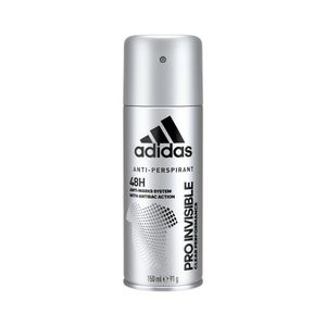 Deodorant antiperspirant spray pentru barbati Pro Invisible Adidas, 150ml