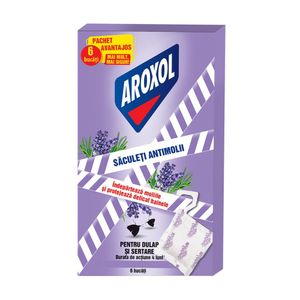 Saculeti Anti-Molii Aroxol, 6 buc.