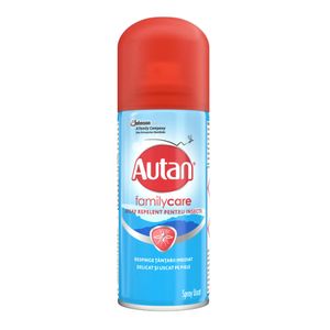Spray repelent pentru insecte Autan Family Care, spray uscat, 100 ml