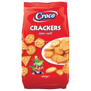 Croco Crackers cu sare 400g
