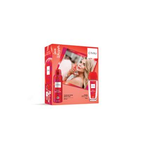 Set pentru cadou femei deodorant spray si parfum pentru corp Set Love C-Thru, 225ml
