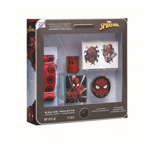 Pachet pentru cadou Set Apa de toaleta + Accesorii telefon Spiderman set edt 30ml+accesorii