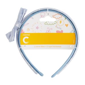 Bentita rigida de par Cosmia, pentru fete, 2 bucati