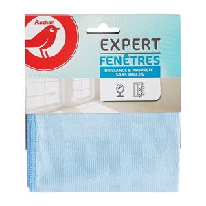 Laveta pentru geamuri si oglinzi Auchan, 35 x 35cm