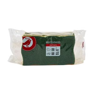 Bureti abrazivi Auchan, utilizare multipla, 12 bucati