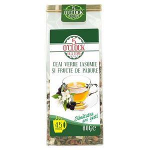 Ceai verde cu fructe de padure 5 O'Clock, 80g