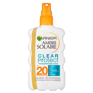 Spray cu protectie solara SPF20 Garnier Ambre Solaire Clear Protect 200 ml