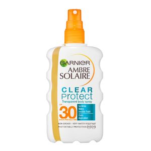 Spray transparent cu protectie solara SPF30 Garnier Ambre Solaire Clear Protect 200 ml