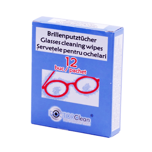 Servetele pentru ochelari Dr. Clean, 12 bucati