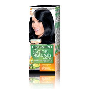 Vopsea de par permanenta Garnier Color Naturals NegruIntens