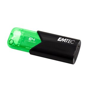 Stick de memorie USB 3.2 Emtec, B110, 64GB, Verde
