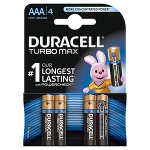 Baterie Duracell Turbo Max AAAK4