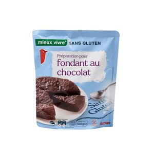 Fondant de ciocolata Auchan, fara gluten, 500g