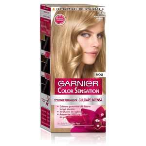 Vopsea de par permanenta Garnier Color Sensation LuminousLight Blond